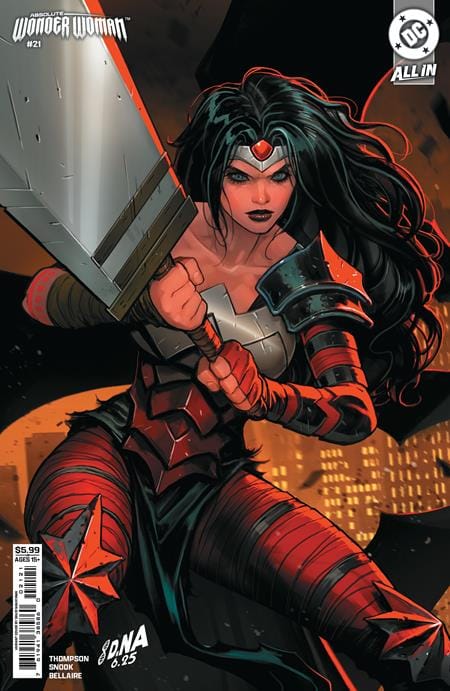 DC Comics NEW THIS WEEK ABSOLUTE WONDER WOMAN #21 CVR B DAVID NAKAYAMA CARD STOCK VAR (VF/NM)