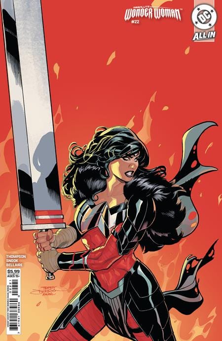 DC Comics NEW THIS WEEK ABSOLUTE WONDER WOMAN #22 CVR B TERRY DODSON CARD STOCK VAR (VF/NM)