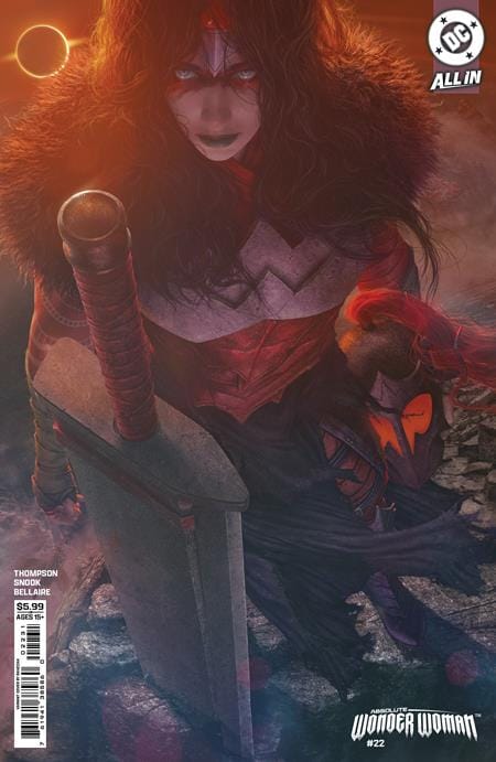 DC Comics NEW THIS WEEK ABSOLUTE WONDER WOMAN #22 CVR C RAHZZAH CARD STOCK VAR (VF/NM)