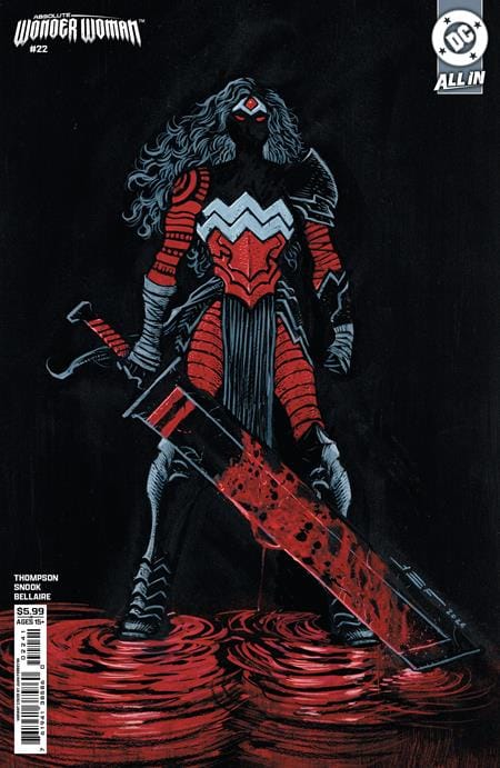 DC Comics NEW THIS WEEK ABSOLUTE WONDER WOMAN #22 CVR D GIUSEPPE CAMUNCOLI CARD STOCK VAR (VF/NM)