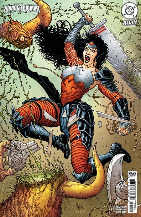DC Comics NEW THIS WEEK ABSOLUTE WONDER WOMAN #23 CVR C STEVE SKROCE CARD STOCK VAR (VF/NM)