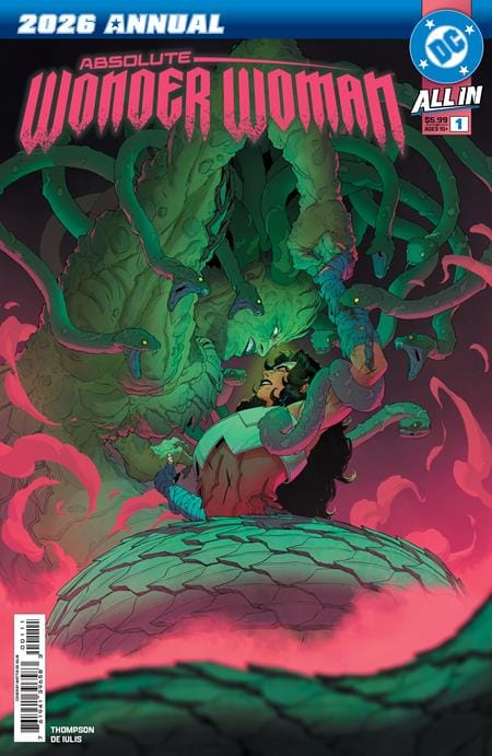 DC Comics NEW THIS WEEK ABSOLUTE WONDER WOMAN ANNUAL 2026 #1 (ONE SHOT) CVR A MATTIA DE IULIS (VF/NM)