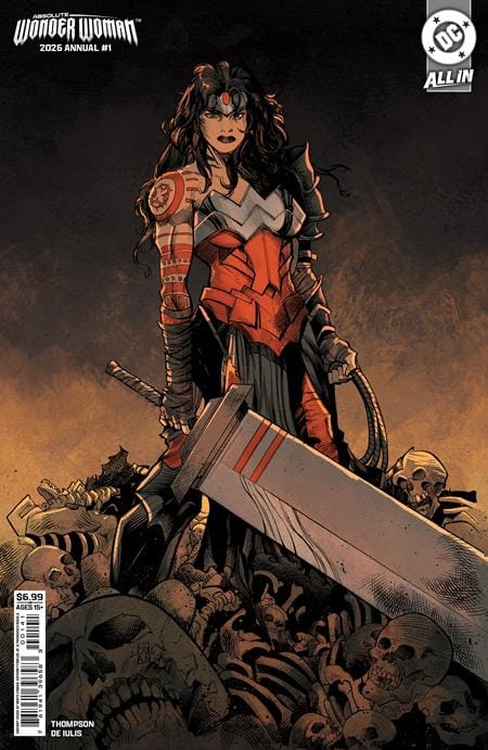 DC Comics NEW THIS WEEK ABSOLUTE WONDER WOMAN ANNUAL 2026 #1 (ONE SHOT) CVR D DENYS COWAN CARD STOCK VAR (VF/NM)