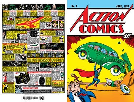 DC Comics NEW THIS WEEK ACTION COMICS #1 FACSIMILE EDITION CVR C JOE SHUSTER FOIL VAR (2026) (VF/NM)