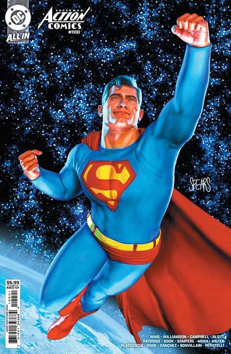DC Comics NEW THIS WEEK ACTION COMICS #1100 CVR B MARK SPEARS CARD STOCK VAR (DC K.O.) (VF/NM)