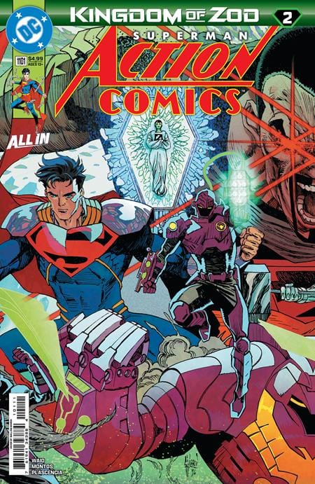 DC Comics NEW THIS WEEK ACTION COMICS #1101 CVR A GUILLEM MARCH CONNECTING (KINGDOM OF ZOD) (VF/NM)