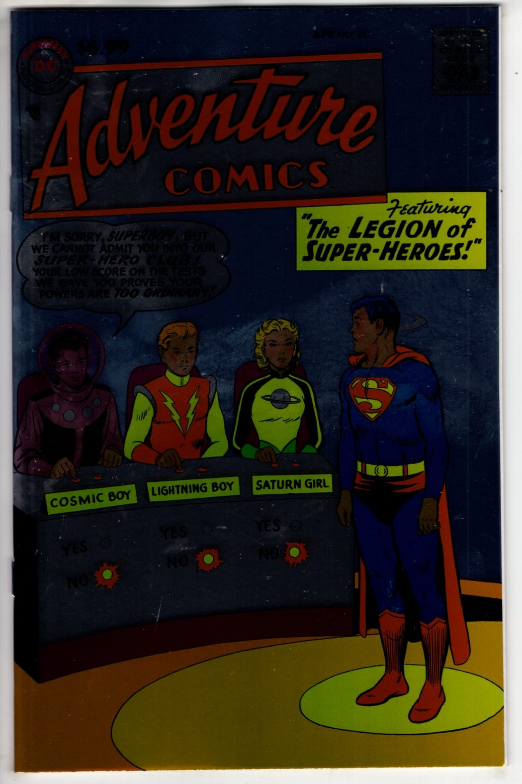 DC Comics NEW THIS WEEK ADVENTURE COMICS #247 FACSIMILE EDITION CVR C CURT SWAN FOIL VAR (VF/NM)