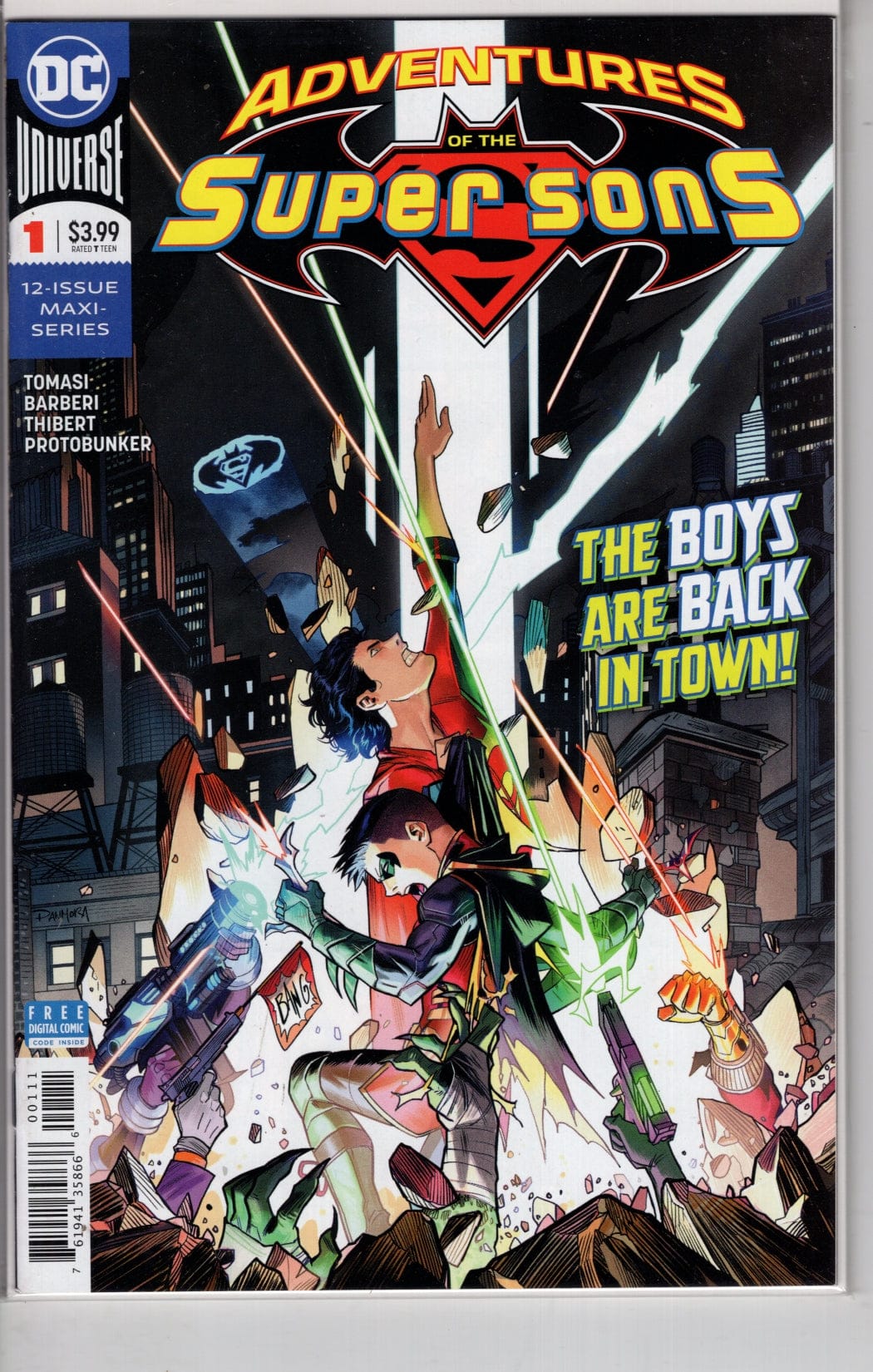 DC COMICS NEW THIS WEEK ADVENTURES OF THE SUPER SONS #1 (OF 12)