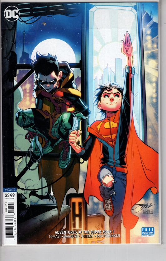 DC COMICS NEW THIS WEEK ADVENTURES OF THE SUPER SONS #1 (OF 12) VAR ED