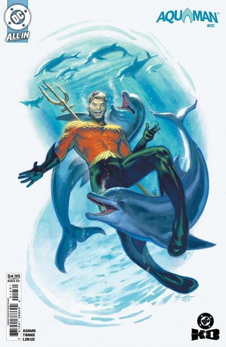 DC Comics NEW THIS WEEK AQUAMAN #12 CVR C DAVID TALASKI CARD STOCK VAR (DC K.O.)