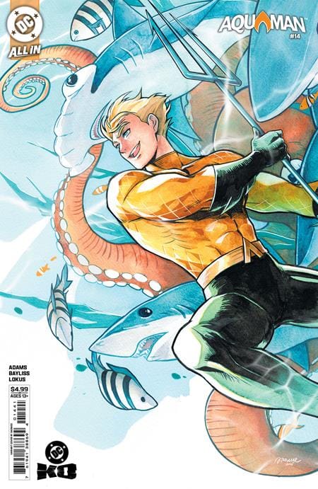 DC Comics NEW THIS WEEK AQUAMAN #14 CVR D SAOWEE CARD STOCK VAR (VF/NM)