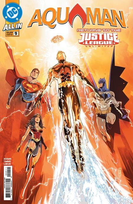 DC Comics NEW THIS WEEK AQUAMAN #9 CVR A JOHN TIMMS