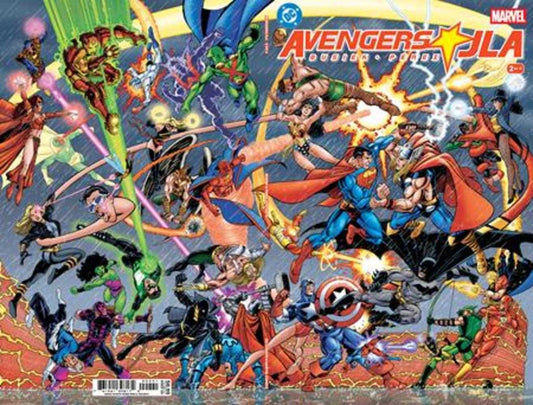 DC Comics NEW THIS WEEK Avengers JLA #2 (Of 4) Facsimile Edition Cover D George Perez Foil Variant