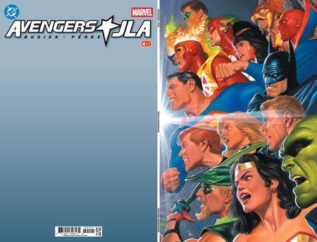 DC Comics NEW THIS WEEK AVENGERS JLA #4 FACSIMILE EDITION CVR B ALEX ROSS DC MARVEL CONNECTING VAR (VF/NM)