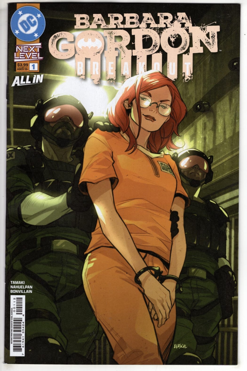 DC Comics NEW THIS WEEK BARBARA GORDON BREAKOUT #1 CVR A   2ND PRINT (VF/NM)