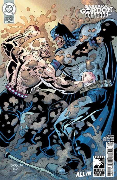 DC Comics NEW THIS WEEK BARBARA GORDON BREAKOUT #4 CVR F KLAUS JANSON & FRANK MILLER DARK KNIGHT RETURNS 40TH ANNIVERSARY CARD STOCK VAR (VF/NM)