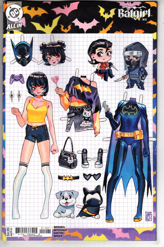 DC Comics NEW THIS WEEK BATGIRL #12 CVR B RIAN GONZALES CARD STOCK VAR