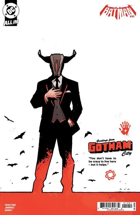 DC Comics NEW THIS WEEK BATMAN #10 CVR F INC 1:25  (VF/NM)