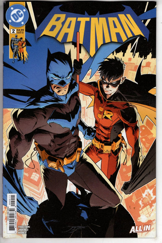 DC Comics NEW THIS WEEK BATMAN #2 CVR A JORGE JIMENEZ