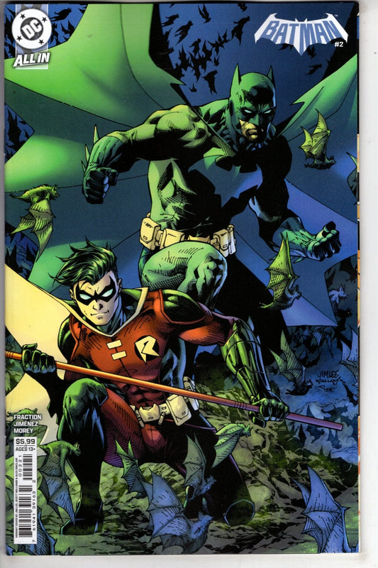 DC Comics NEW THIS WEEK BATMAN #2 CVR B JIM LEE CARD STOCK VAR