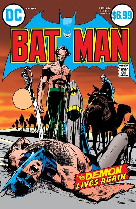 DC Comics NEW THIS WEEK BATMAN #244 FACSIMILE EDITION CVR C NEAL ADAMS FOIL VAR (VF/NM)