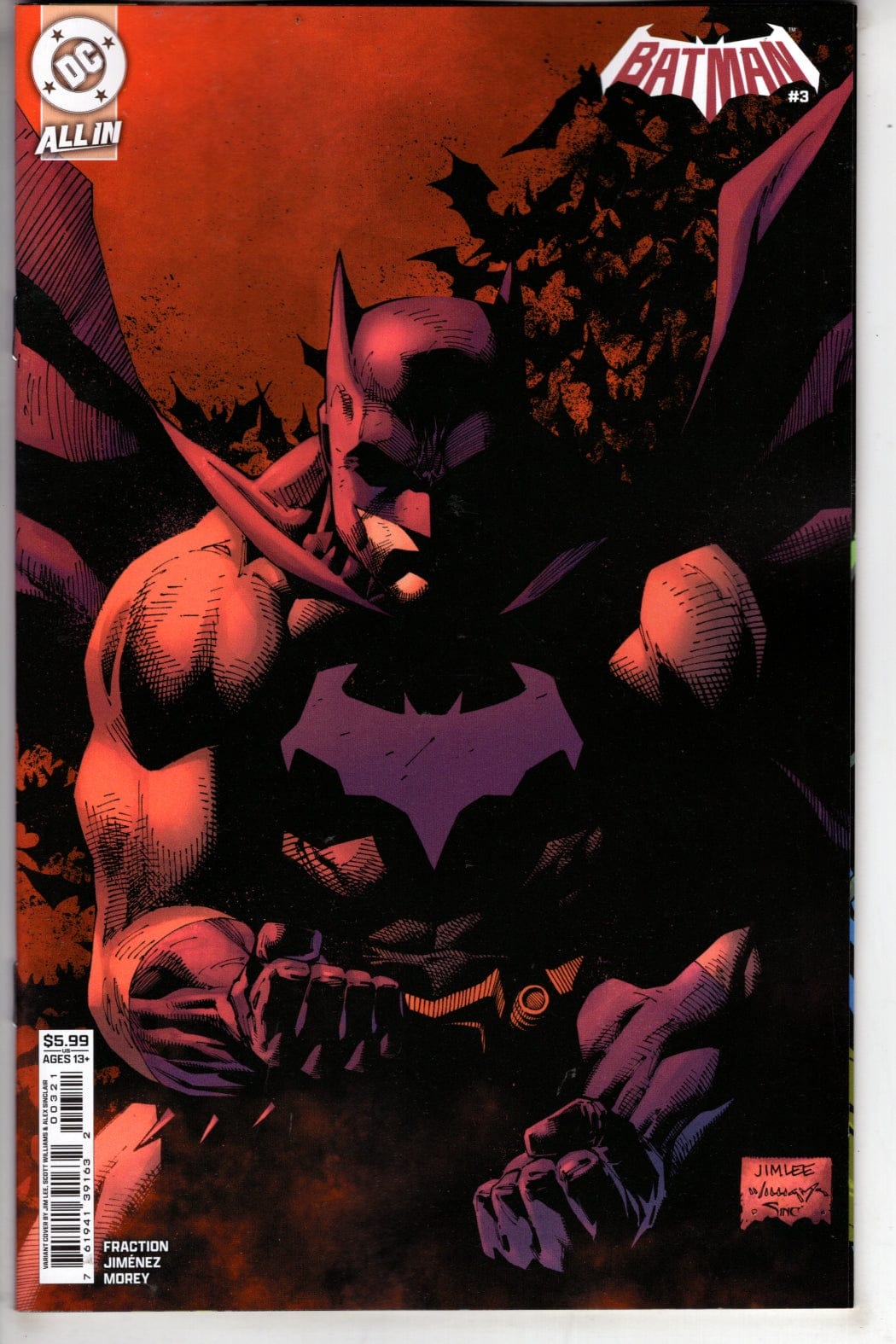 DC Comics NEW THIS WEEK BATMAN #3 CVR B  [VF/NM]