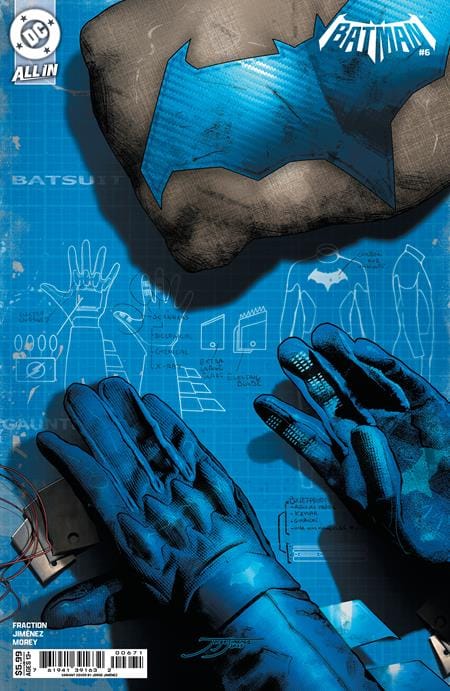 DC Comics NEW THIS WEEK BATMAN #6 CVR E JORGE JIMENEZ BAT-GADGET CARD STOCK VAR (VF/NM)