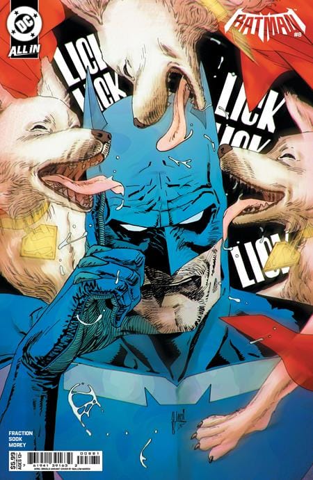 DC Comics NEW THIS WEEK BATMAN #8 CVR G GUILLEM MARCH APRIL DROOLS CARD STOCK VAR (VF/NM)