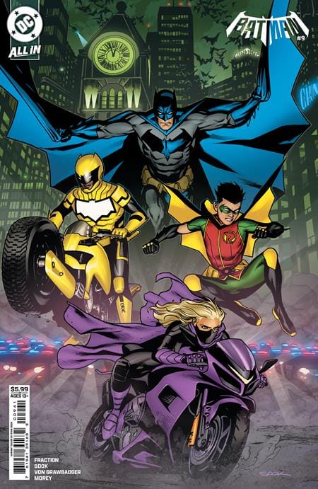 DC Comics NEW THIS WEEK BATMAN #9 CVR D RYAN SOOK CARD STOCK VAR (VF/NM)