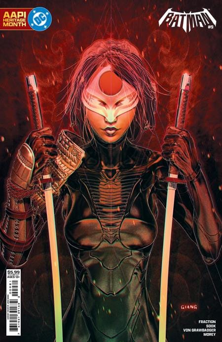 DC Comics NEW THIS WEEK BATMAN #9 CVR G JOHN GIANG AAPI HERITAGE MONTH CARD STOCK VAR (VF/NM)