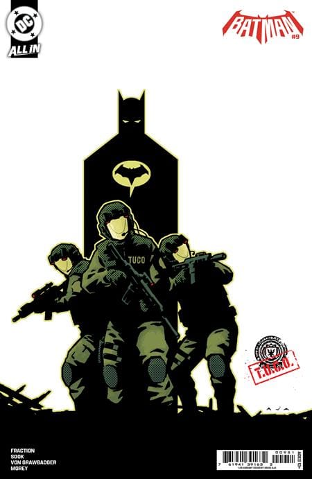 DC Comics NEW THIS WEEK BATMAN #9 CVR H INC 1:25 DAVID AJA CARD STOCK VAR (VF/NM)