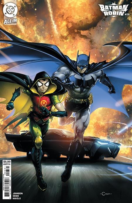 DC Comics NEW THIS WEEK BATMAN AND ROBIN #26 CVR C CLAYTON CRAIN CARD STOCK VAR