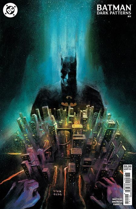 DC Comics NEW THIS WEEK BATMAN DARK PATTERNS #11 (OF 12) CVR B MARTIN SIMMONDS CARD STOCK VAR
