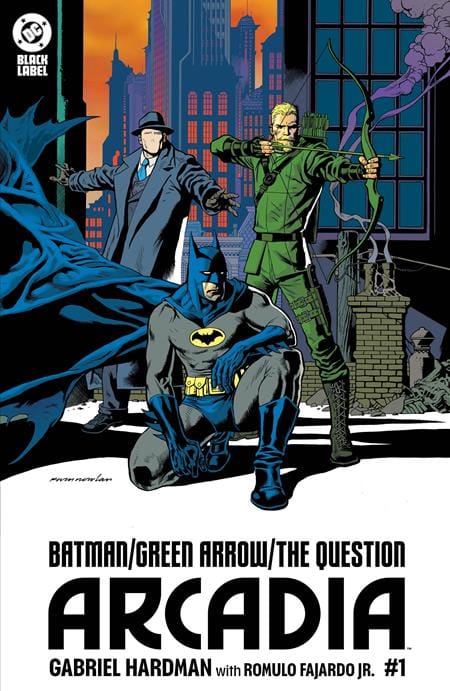 DC Comics NEW THIS WEEK BATMAN GREEN ARROW THE QUESTION ARCADIA #1 (OF 4) CVR B KEVIN NOWLAN VAR (MR)