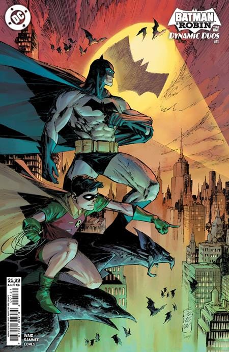 DC Comics NEW THIS WEEK BATMAN & ROBIN YEAR ONE DYNAMIC DUOS #1 (OF 12) CVR B MARC SILVESTRI CARD STOCK VAR (VF/NM)