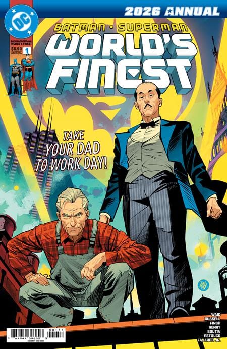 DC Comics NEW THIS WEEK BATMAN SUPERMAN WORLDS FINEST 2026 ANNUAL #1 (ONE SHOT) CVR A DAN MORA (VF/NM)