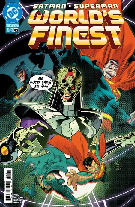 DC Comics NEW THIS WEEK BATMAN SUPERMAN WORLDS FINEST #43 CVR A DAN MORA