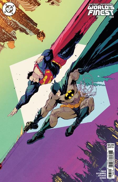 DC Comics NEW THIS WEEK BATMAN SUPERMAN WORLDS FINEST #43 CVR C ADRIAN GUTIERREZ CARD STOCK VAR