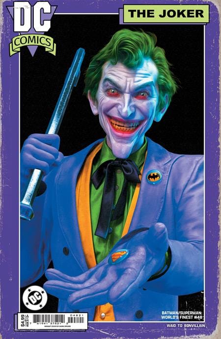 DC Comics NEW THIS WEEK BATMAN SUPERMAN WORLDS FINEST #48 CVR B MARK SPEARS CARD STOCK VAR (VF/NM)