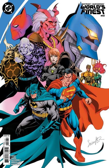 DC Comics NEW THIS WEEK BATMAN SUPERMAN WORLDS FINEST #50 CVR I INC 1:25 SALVADOR LARROCA CARD STOCK VAR (VF/NM)