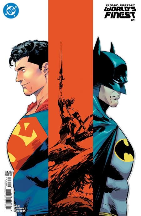 DC Comics NEW THIS WEEK BATMAN SUPERMAN WORLDS FINEST #51 CVR B ADRIAN GUTIERREZ CARD STOCK VAR (VF/NM)