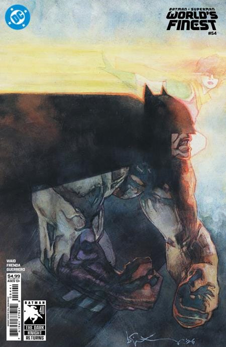 DC Comics NEW THIS WEEK BATMAN SUPERMAN WORLDS FINEST #54 CVR D BILL SIENKIEWICZ DARK KNIGHT RETURNS 40TH ANNIVERSARY CARD STOCK VAR (VF/NM)
