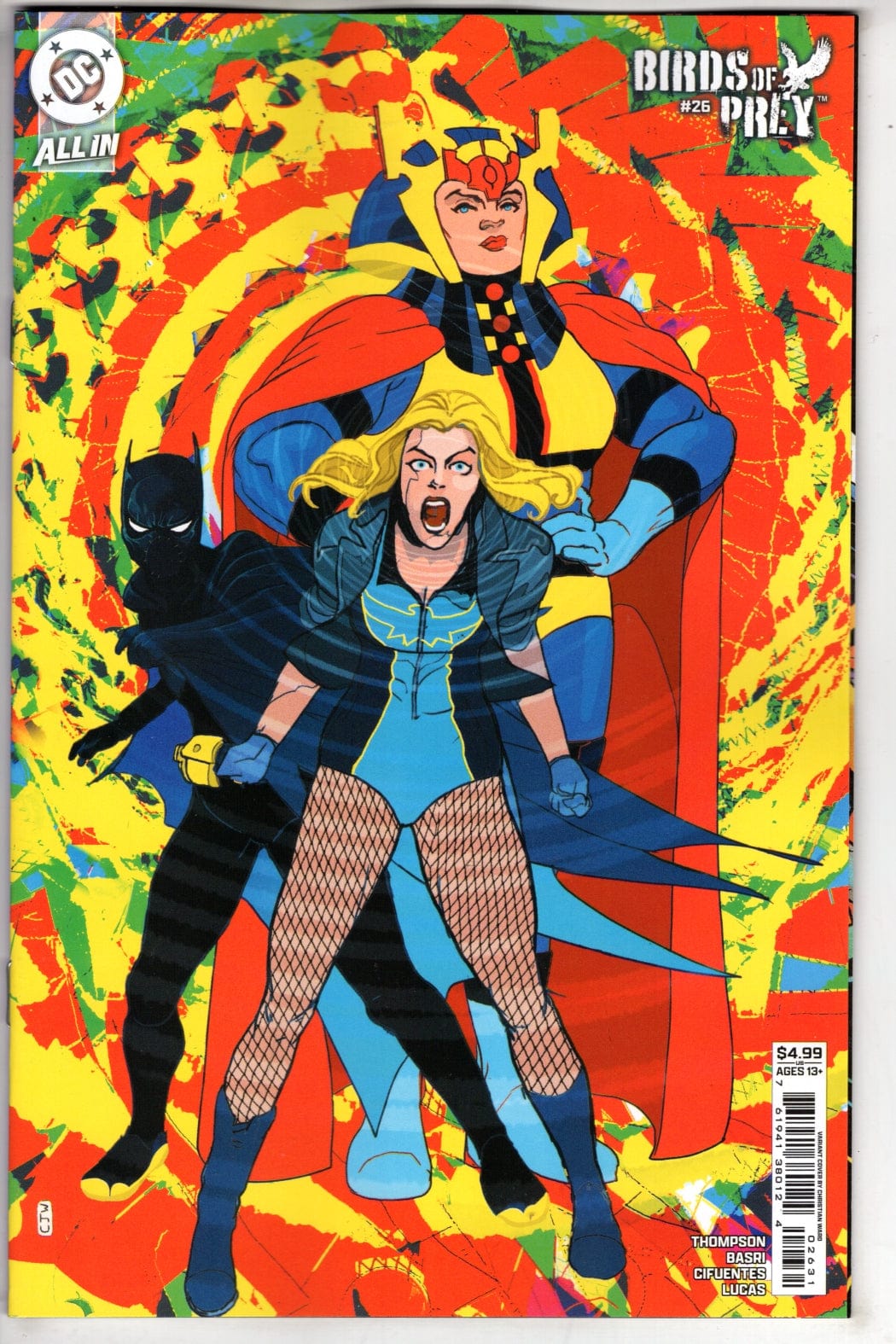 DC Comics NEW THIS WEEK BIRDS OF PREY #26 CVR C CHRISTIAN WARD CARD STOCK VAR