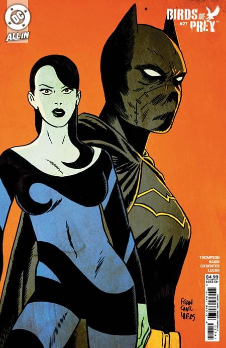 DC Comics NEW THIS WEEK BIRDS OF PREY #27 CVR D FRANCESCO FRANCAVILLA CARD STOCK VAR