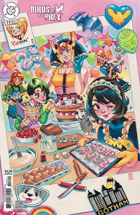 DC Comics NEW THIS WEEK BIRDS OF PREY #28 CVR D RIAN GONZALES CARD STOCK VAR