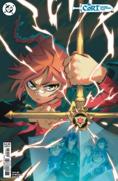 DC Comics NEW THIS WEEK C.O.R.T. CHILDREN OF THE ROUND TABLE #5 (OF 6) CVR B TONY VALENTE CARD STOCK VAR (VF/NM)