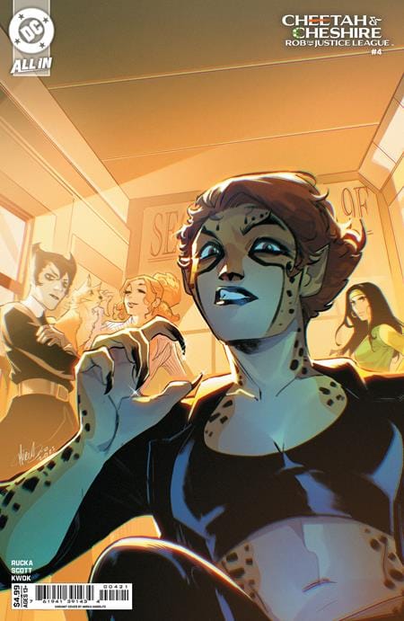 DC Comics NEW THIS WEEK CHEETAH AND CHESHIRE ROB THE JUSTICE LEAGUE #4 (OF 6) CVR C MIRKA ANDOLFO CARD STOCK VAR