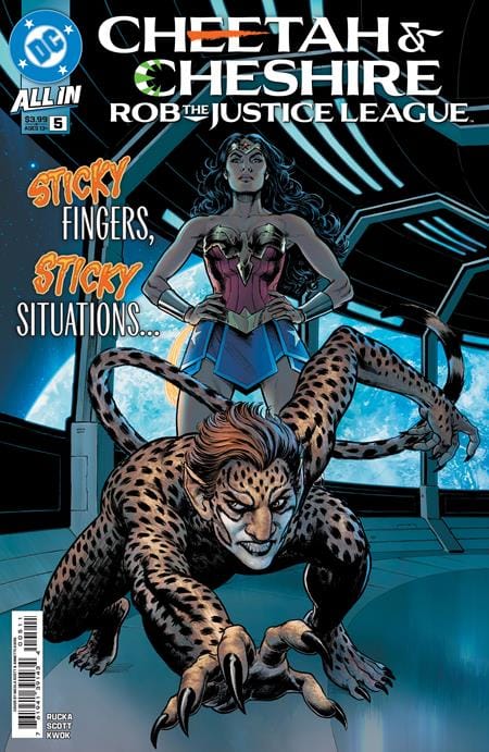 DC Comics NEW THIS WEEK CHEETAH AND CHESHIRE ROB THE JUSTICE LEAGUE #5 (OF 6) CVR A NICOLA SCOTT