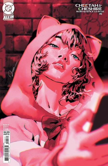 DC Comics NEW THIS WEEK CHEETAH AND CHESHIRE ROB THE JUSTICE LEAGUE #5 (OF 6) CVR B GERALD PAREL CARD STOCK VAR