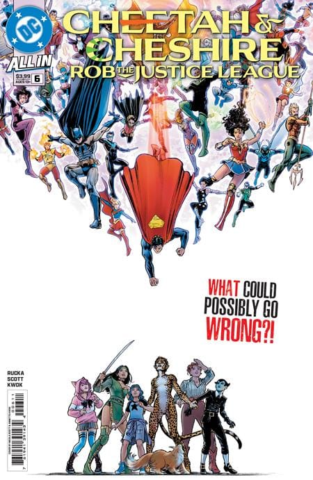 DC Comics NEW THIS WEEK CHEETAH AND CHESHIRE ROB THE JUSTICE LEAGUE #6 (OF 6) CVR A NICOLA SCOTT (VF/NM)
